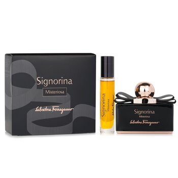 Salvatore Ferragamo Signorina Misteriosa Coffret: Eau De Parfum Spray 50ml + Eau De Parfum Spray 10ml  2pcs