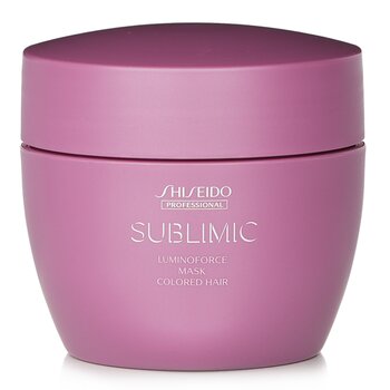 Shiseido Sublimic Luminoforce Mask (Colored Hair)  200g