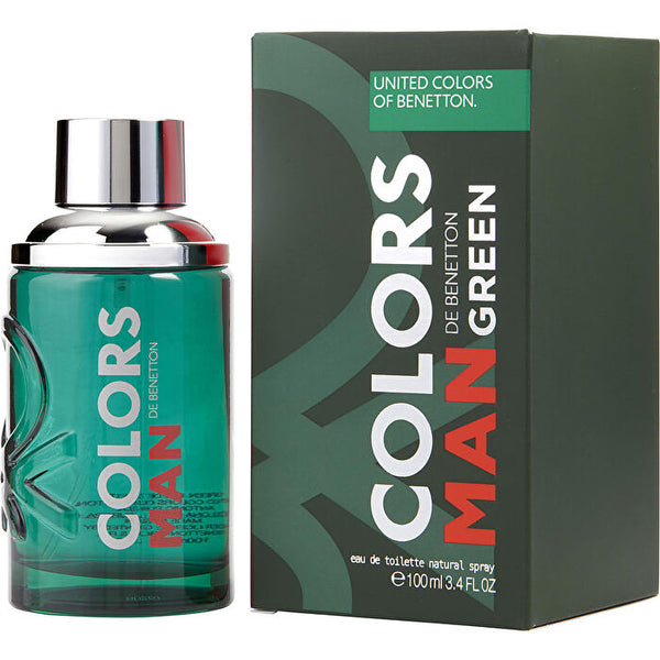 Benetton Colors Green Eau De Toilette Spray 100ml/3.4oz