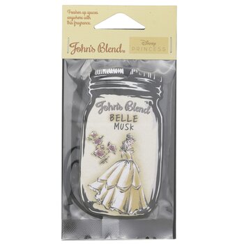 John's Blend Disney Princess Air Freshener - Belle Musk  1pc