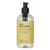 Max Benjamin Lemongrass & Ginger - Hand & Body Wash  300ml/10.14oz