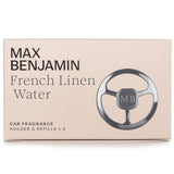 Max Benjamin Car Fragrance Gift Set - French Linen Water  4pcs/set