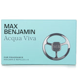 Max Benjamin Car Fragrance Gift Set - Acqua Viva  4pcs/set