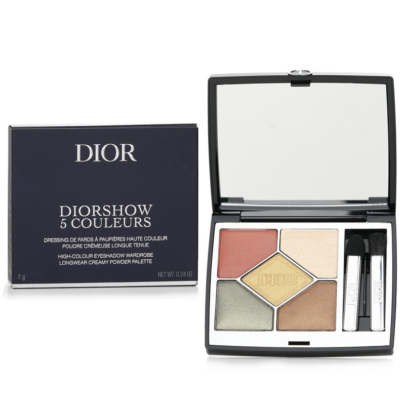 Christian Dior Diorshow 5 Couleurs Longwear Creamy Powder Eyeshadow Palette - # 343 Khaki  7g/0.24oz