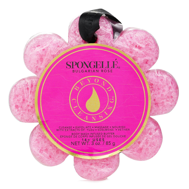 Spongelle Wild Flower Soap Sponge - Bulgarian Rose (Pink)  1pc/85g