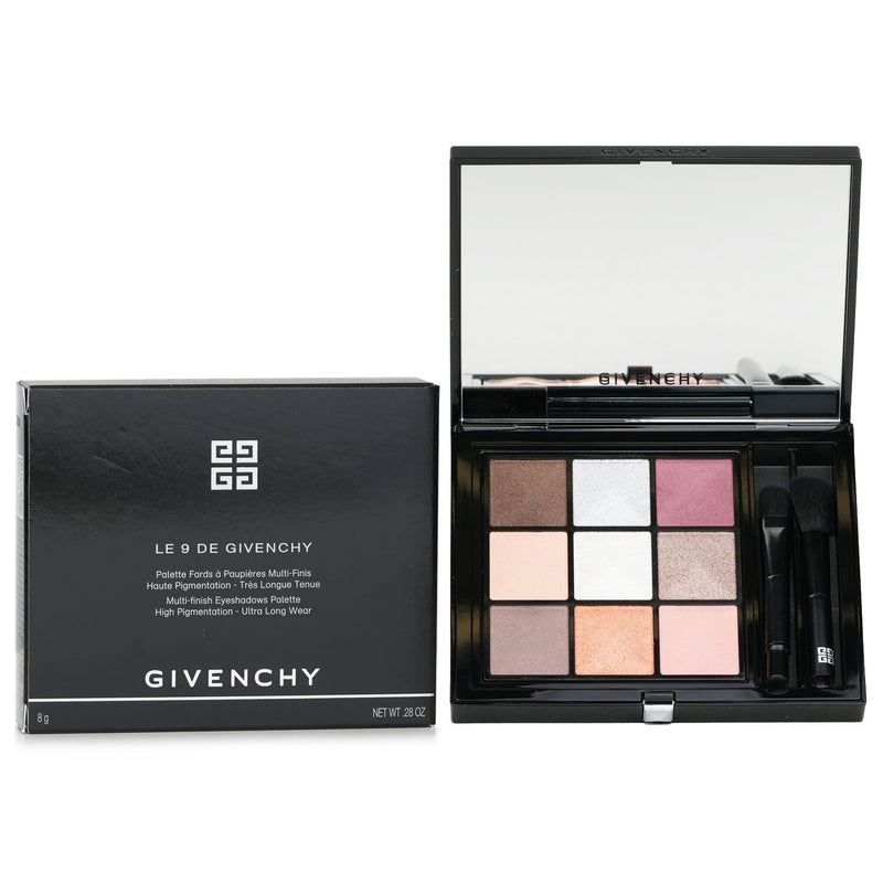 Givenchy Le 9 De Givenchy Multi Finish Eyeshadows Palette (9x Eyeshadow) - # LE 9.01  8g/0.28oz