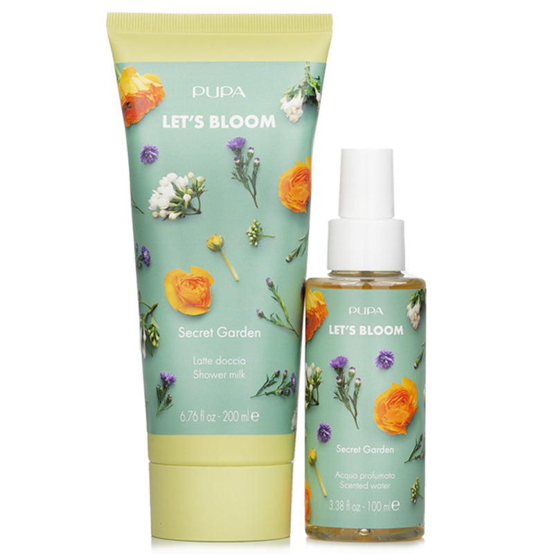 Pupa Let`s Bloom Kit 2 Secret Garden:  2pcs