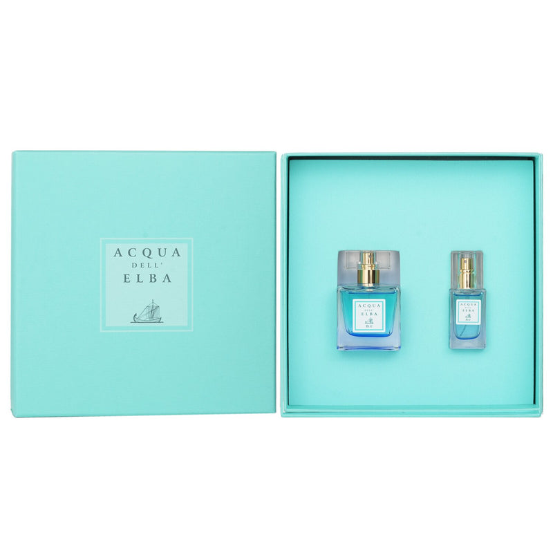 Acqua Dell'Elba Eau De Parfum Blu Donna Fragrance for Women Coffret:  2pcs