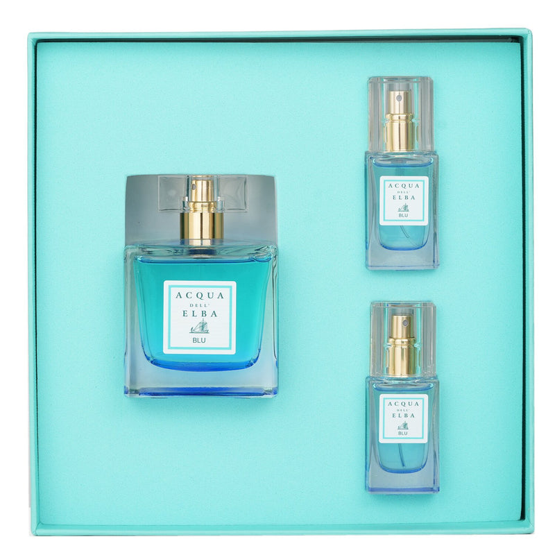 Acqua Dell'Elba Eau De Parfum Blu Donna Fragrance for Women Coffret:  2pcs