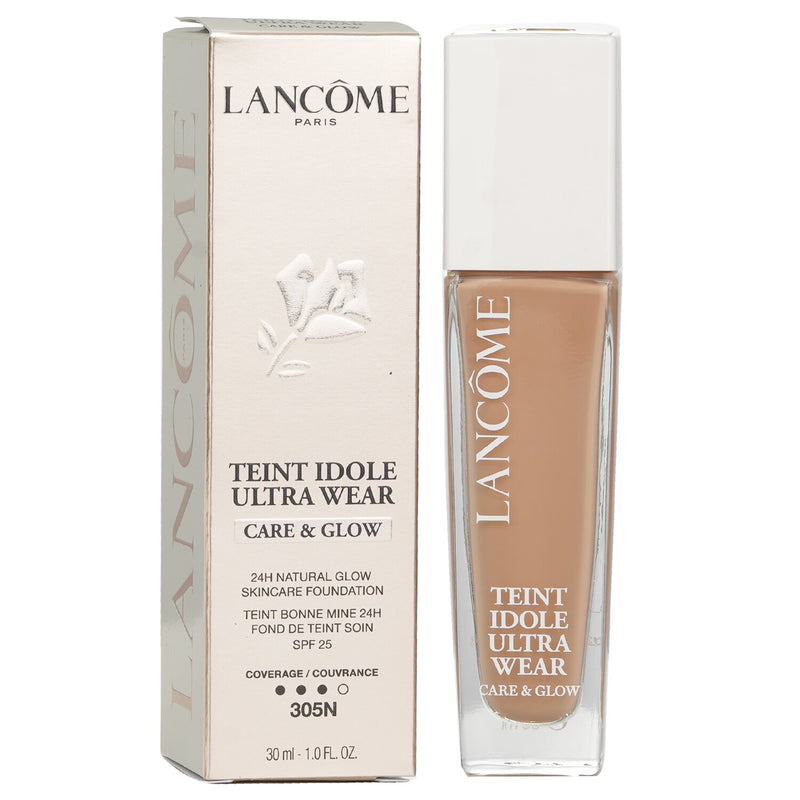 Lancome Teint Idole Ultra Wear Care & Glow Foundation - # 305N  30ml/1oz