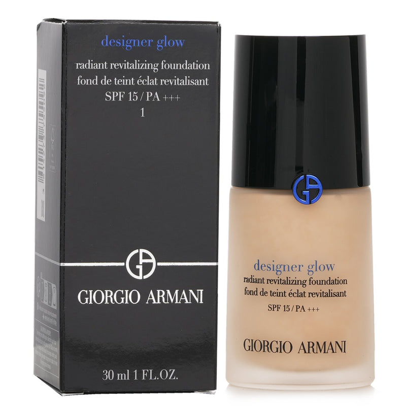 Giorgio Armani Designer Glow Radiant Revitalizing Foundation - # 1  30ml/1oz