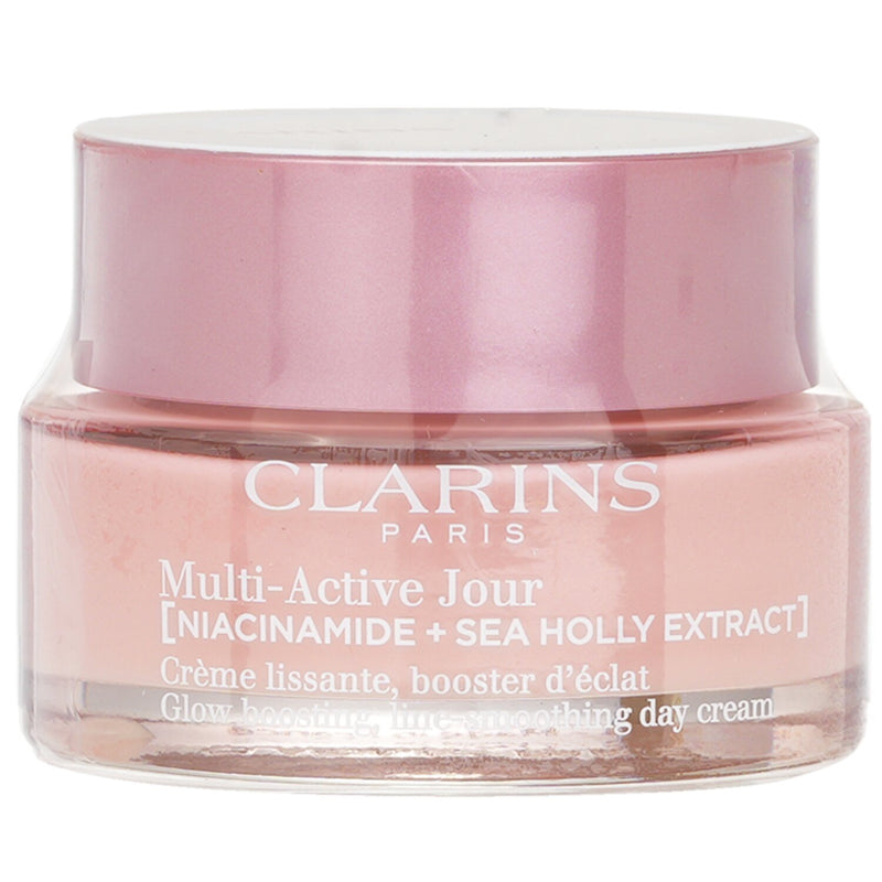 Clarins Multi-Active Jour( Niacinamide+Sea Holly Extract) Glow Boosting Line-Smoothing Day Cream Dry Skin  50ml/1.7oz