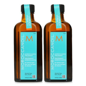 Moroccanoil Moroccanoil Treatment - Original (For All Hair Types) Duo Set  200ml(100mlx2)