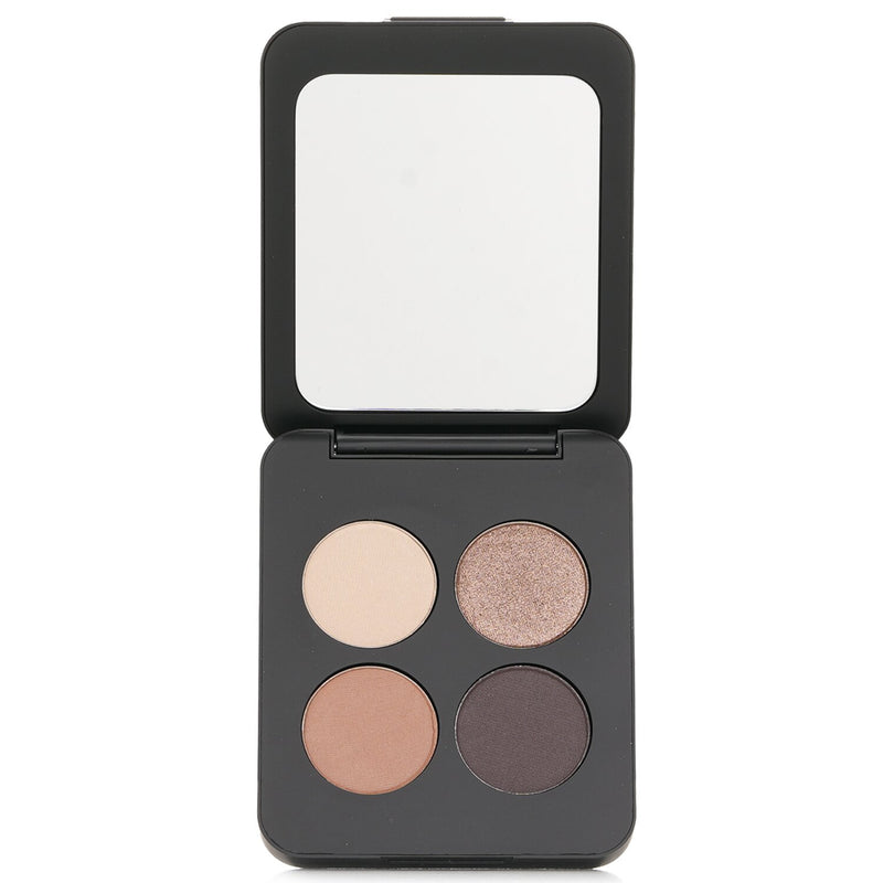 Youngblood Pressed Mineral Eyeshadow Quad - # Taupe Smoke  4g