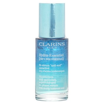 Clarins Hydra Essentiel Moisturizes And Quenches, SuperCharged Bi Phase Serum  30ml/1oz