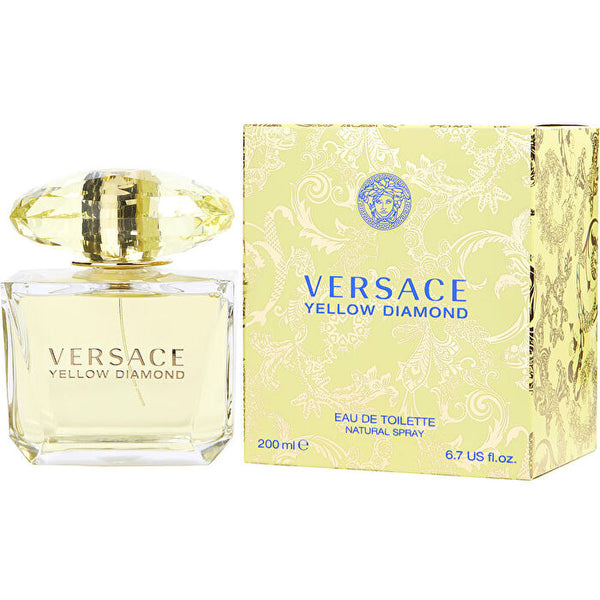 Versace Yellow Diamond Eau De Toilette Spray 200ml/6.7oz