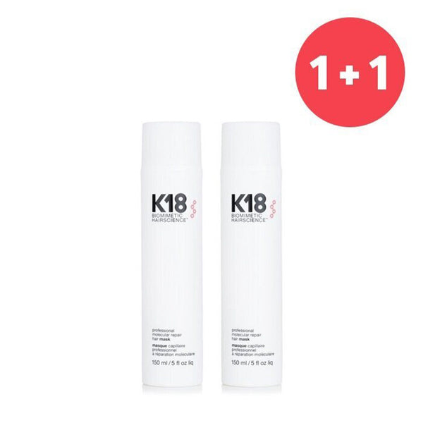 K18 Professional Molecular Repair Hair Mask  150ml/5oz x2