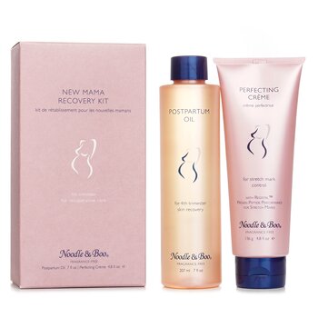 Noodle & Boo New Mama Recovery Kit: Perfecting Cream 136g + Postpartum Oil 207ml  2pcs