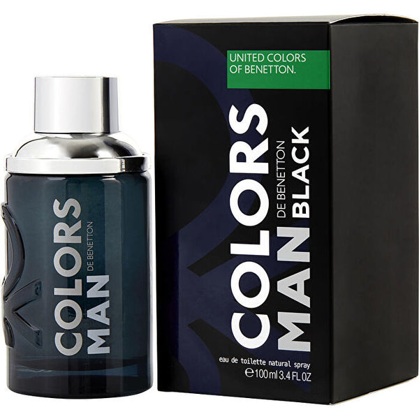 Benetton Colors Black Eau De Toilette Spray 100ml/3.4oz