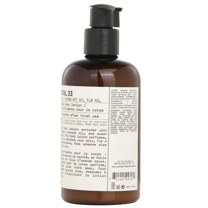 Le Labo Santal 33 Body Lotion  237ml