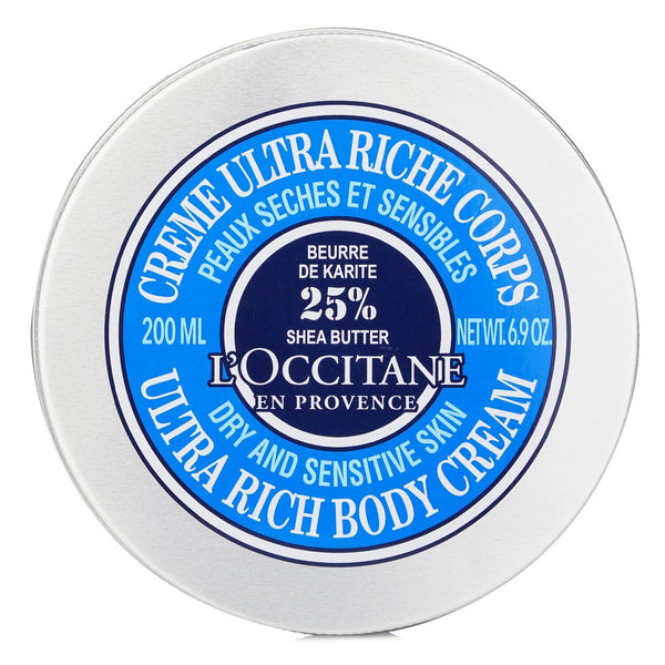 L'Occitane Shea Butter Ultra Rich Body Cream  200ml/6.9oz