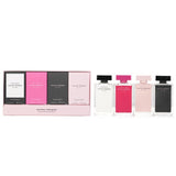 Narciso Rodriguez For Her Miniatures Collection Coffret: For Her EDP+For Her EDT+Fleur Musc EDP+Pure Musc EDP 4 x 7.5ml/0.25oz