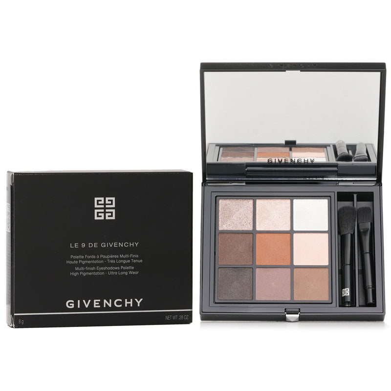 Givenchy Le 9 De Givenchy Multi Finish Eyeshadows Palette (9x Eyeshadow) - # LE 9.12  8g