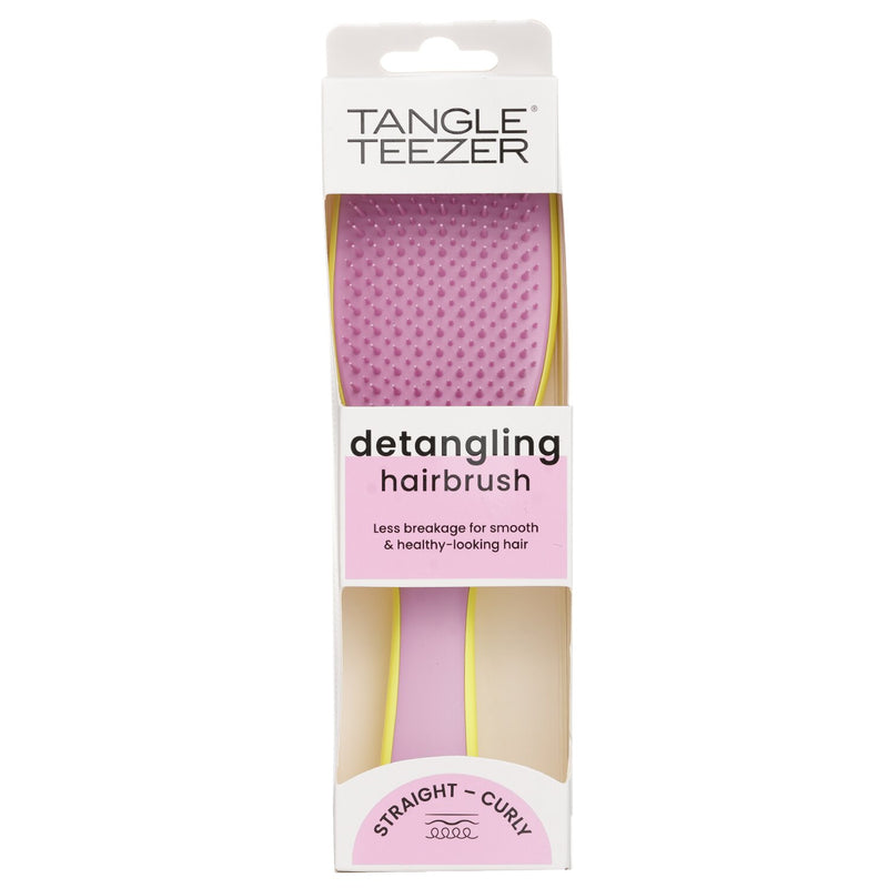 Tangle Teezer The Ultimate Detangler Handled Detangling Brush - # Hyper Yellow And Rosebud  1pc