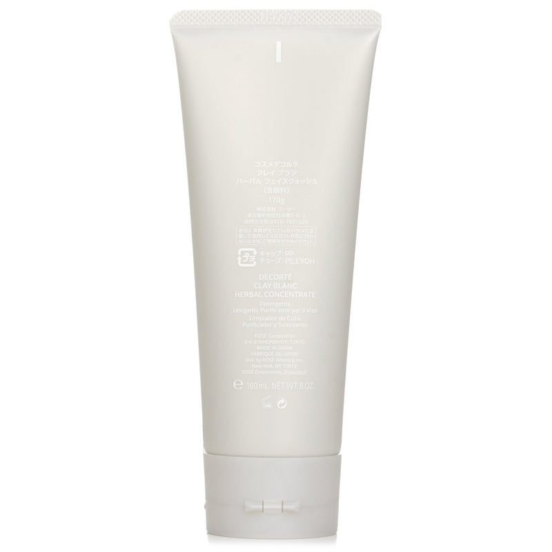 Cosme Decorte Clay Blanc Herbal Concentrate Purifying Smoothing Face Wash  160ml