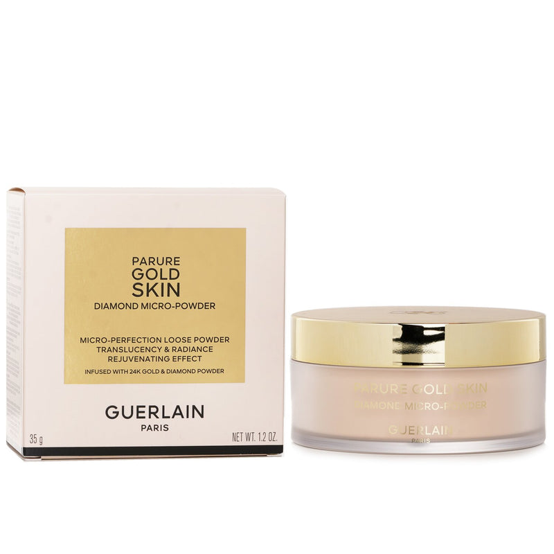 Guerlain Parure Gold Skin Diamond Micro Powder - #02 Light  35g