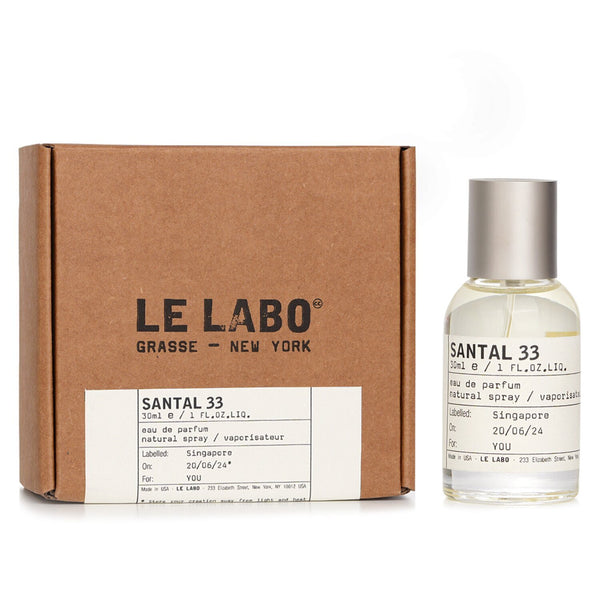 Le Labo Santal 33 Eau De Parfum Spray (Unboxed)  30ml