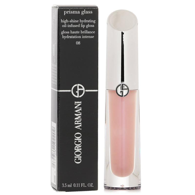 Giorgio Armani Prisma Glass Lip Gross - # 08 Sugar Halo  3.5ml