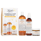 Kiehl's Calendula 3 Step Hydration Set: Face Wash 230ml + Toner 500ml + Water Cream 100ml  3pcs