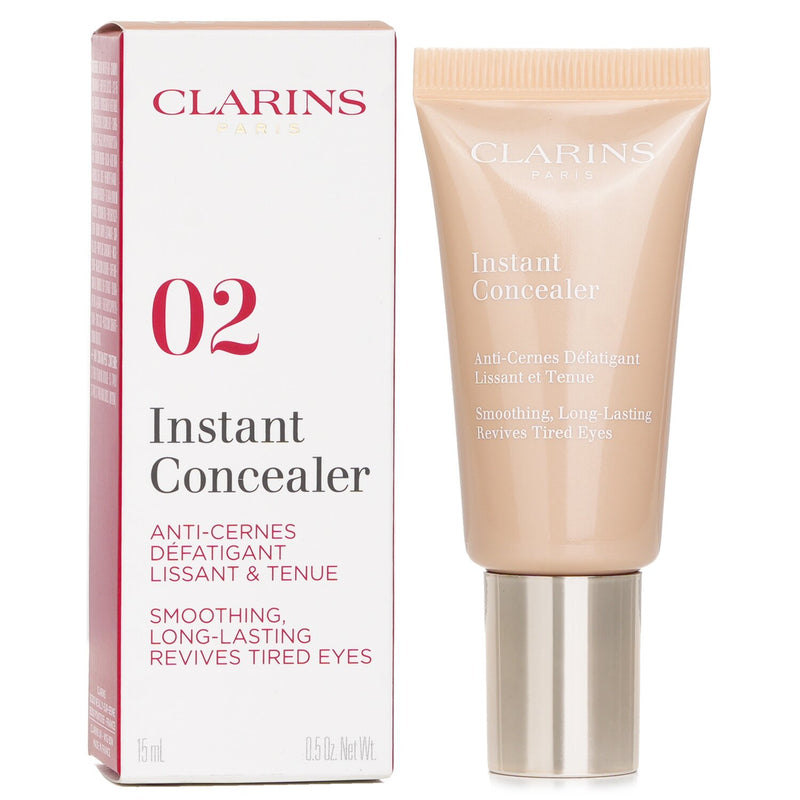 Clarins Instant Concealer Smoothing Long Lasting Revives Tired Eyes - # 02  15ml/0.5oz