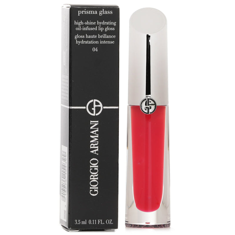 Giorgio Armani Prisma Glass Lip Gross - # 04 Cherry Glaze  3.5ml