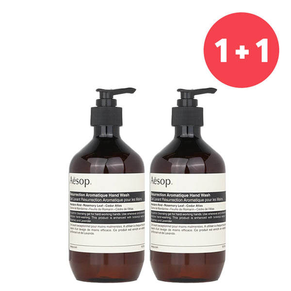 Aesop ?Buy 1 Get 1?Resurrection Aromatique Hand Wash   (Add ONE to Cart and get TWO)  500ml/17.99oz