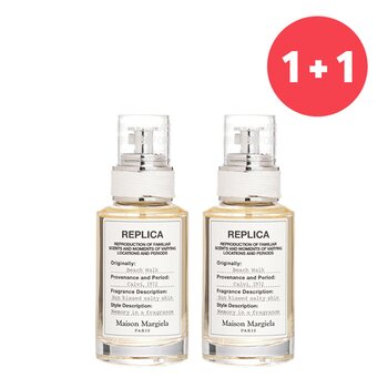 Maison Margiela 【1+1 Set】Replica Beach Walk Eau De Toilette Spray  30ml/1oz x2