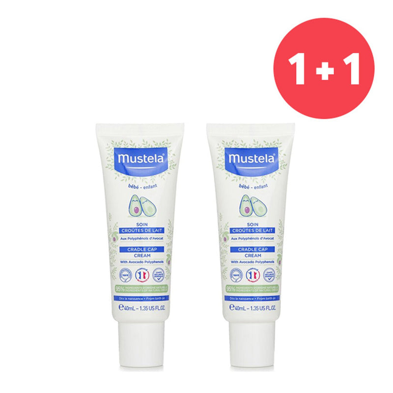 Mustela 【1+1 Set】Stelaker/ Cradle Cap  40ml/1.3oz x2