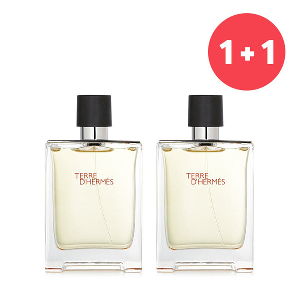 Hermes 【1+1 Set】Terre D'Hermes Eau De Toilette Spray  100ml/3.4oz x2