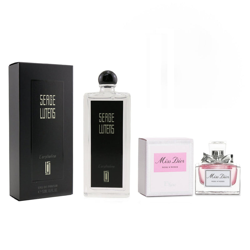 Serge Lutens Serge Lutens L'Orpheline Eau De Parfum Spray X Christian Dior Miss Dior Rose N'Roses Eau De Toilette  2pcs