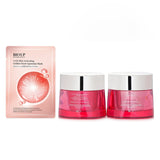 Estee Lauder Estee Lauder Nutritious Super-Pomegranate Day & Night Radiance Set X Natural Beauty BIO UP a-GG Skin Activating Golden Yeast Liposome Mask  2pcs