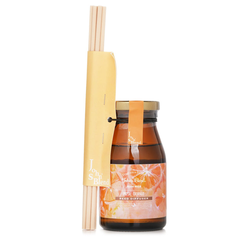 John's Blend Reed Diffuser - Orange Musk  140ml