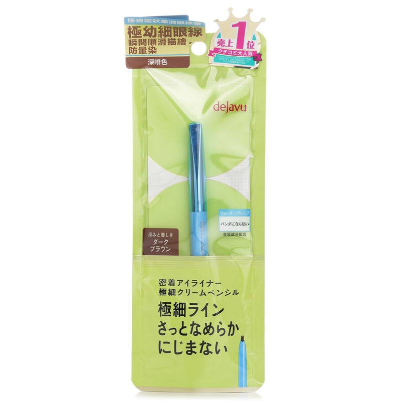 Dejavu Ultra thin E Cream Pencil - # Dark Brown  1pc