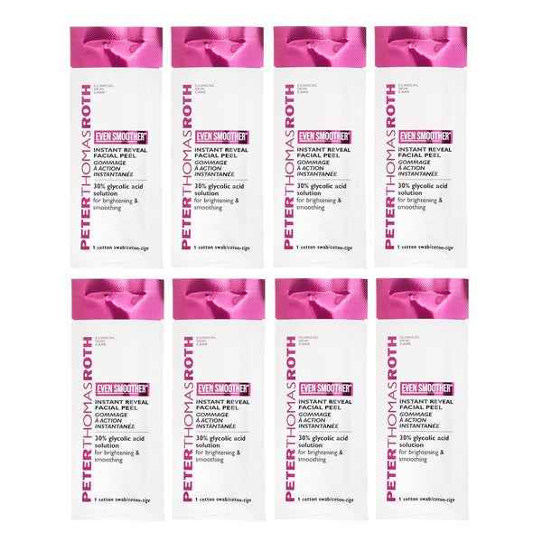 Peter Thomas Roth Even Smoother Instant Reveal Facial Peel  1box/8pcs