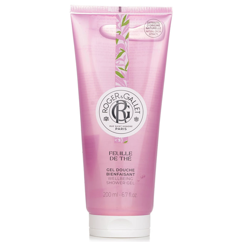 Roger & Gallet Feuille De The Wellbeing Shower Gel  200ml