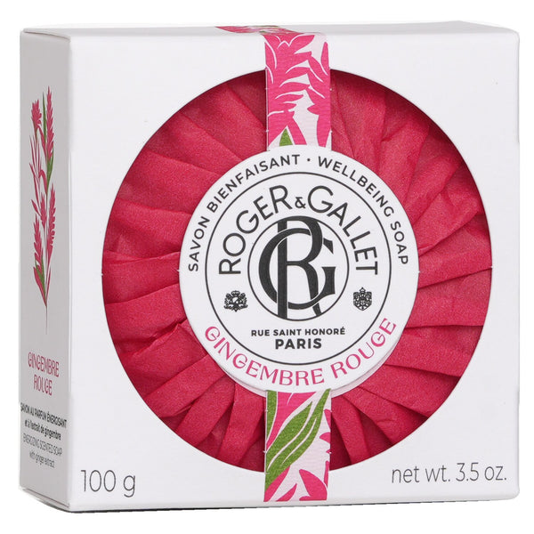 Roger & Gallet Gingembre Rouge Wellbeing Soap  100g