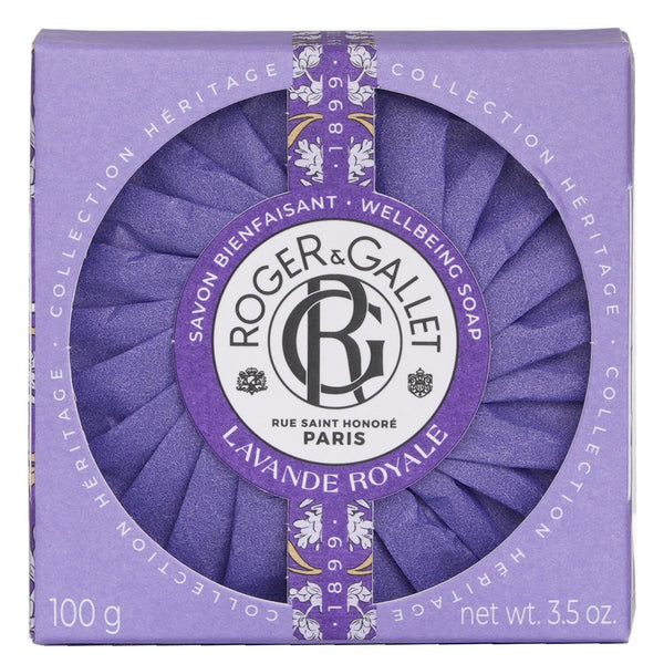 Roger & Gallet Lavande Royale Wellbeing Soap  100g