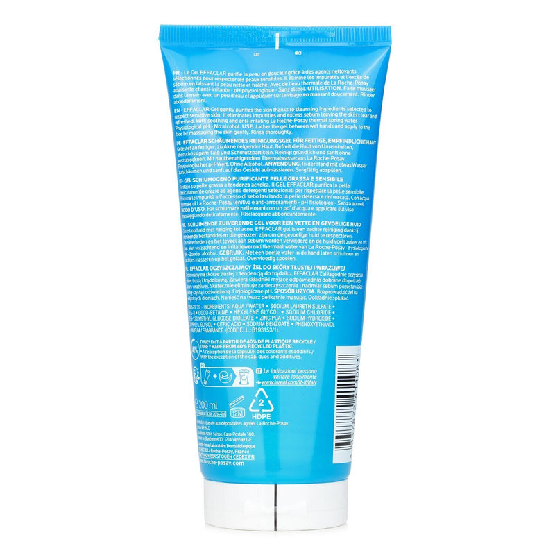 La Roche Posay Effaclar Purifying Foaming Gel (Packaging Random Pick)  200ml/6.76oz