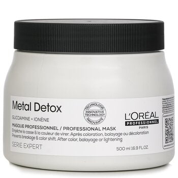 L'Oreal Serie Expert Metal Detox Glicoamine + Ionene Professional Mask  500ml