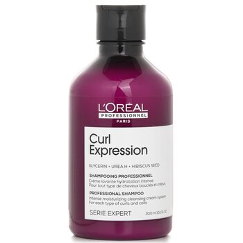 L'Oreal Serie Expert Curl Expression Glycerin + Urea H + Hibiscus Seed Professional Shampoo  300ml